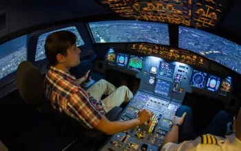 Autentický simulátor letu v Aibusu A320: Praha