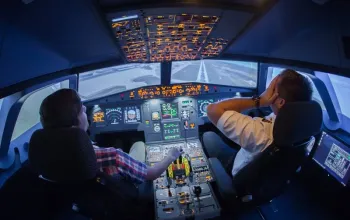Autentický simulátor letu v Aibusu A320: Praha