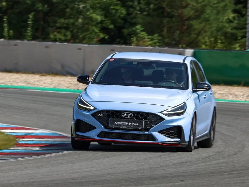Jízda na okruhu v Hyundai I30 N