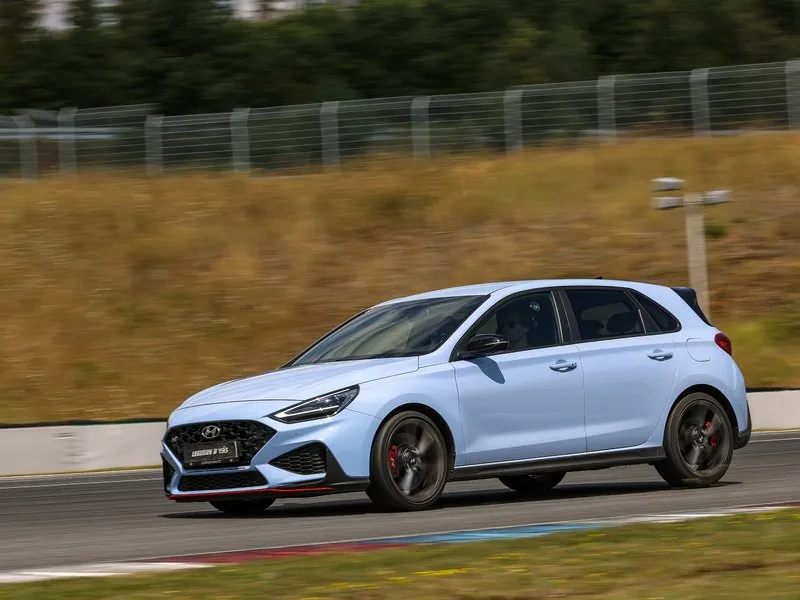 Jízda na okruhu v Hyundai I30 N