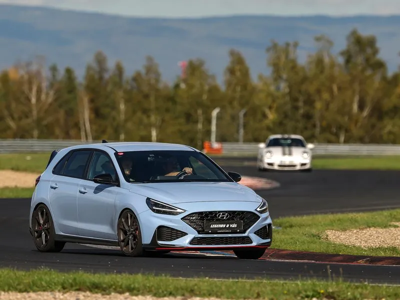 Jízda na okruhu v Hyundai I30 N