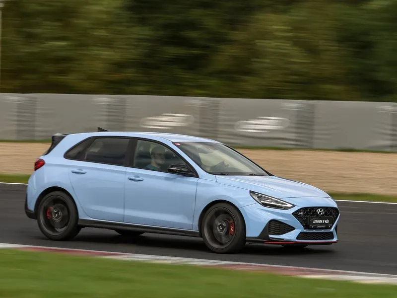 Jízda na okruhu v Hyundai I30 N