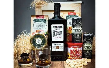 Dárková bedna s páčidlem pro muže Fernet Stock Original Celá ČR