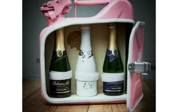 Mini kanystr bar set šumivých vín Bohemia Sekt Celá ČR