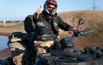 Jízda na čtyřkolce ATV na specializované trati (i pro děti)