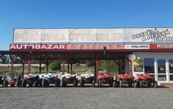 Jízda na čtyřkolce ATV na specializované trati (i pro děti)