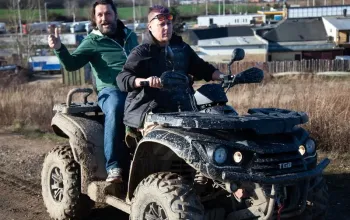 Jízda na čtyřkolce ATV na specializované trati (i pro děti)