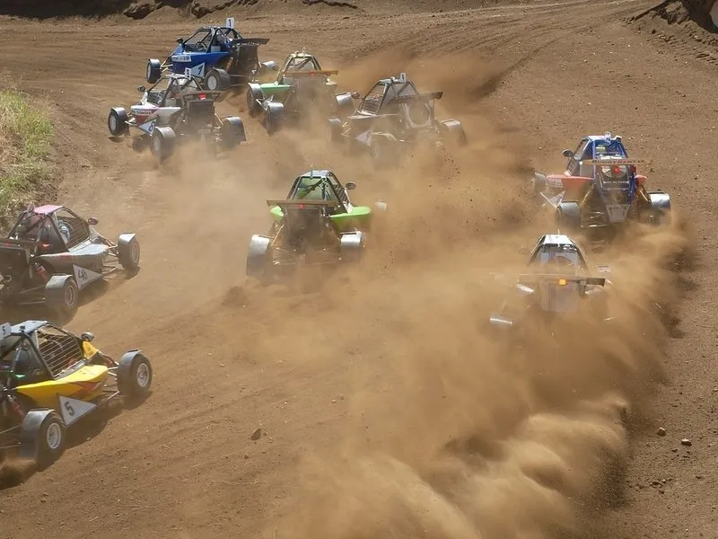 Autocross jízda