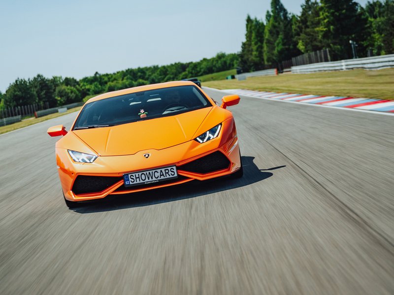 Jízda v Lamborghini Huracán v Čechách