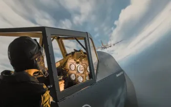 Letecký simulátor stíhačky Messerschmitt Bf109