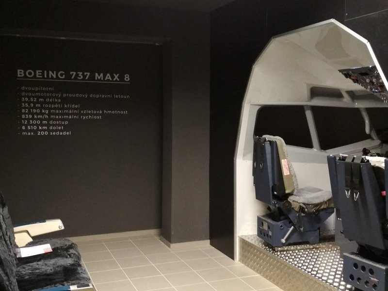 Letecký simulátor Boeing 737 MAX