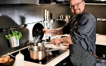 3chodové gurmánské menu s mušlemi
