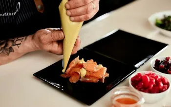 3chodové gurmánské menu s mušlemi
