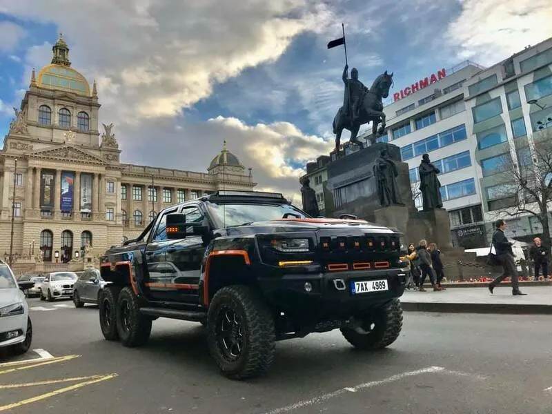 Jízda šestikolkou Bureko 6×6