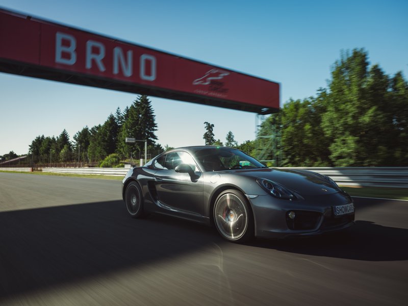 Zážitková jízda v Porsche 718 Cayman