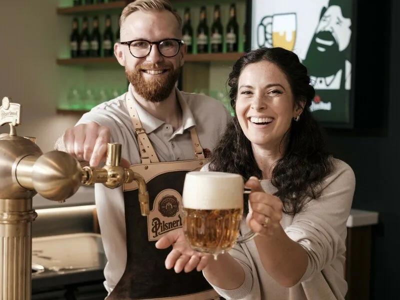 Pilsner Urquell Experience: Škola čepování piva v Praze