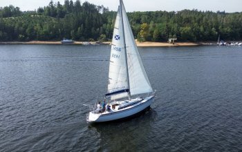 Plavba plachetnicí na Orlíku s kapitánem
