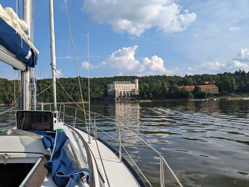 Plavba plachetnicí na Orlíku s kapitánem