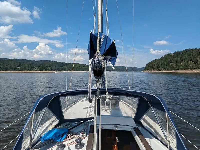 Plavba plachetnicí na Orlíku s kapitánem