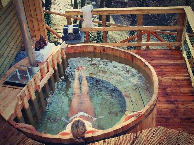 Skandinávské přírodní wellness s ubytováním*** v EKOParku Liberec