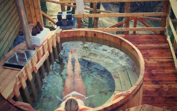 Skandinávské přírodní wellness s ubytováním*** v EKOParku Liberec – dárek a zážitek