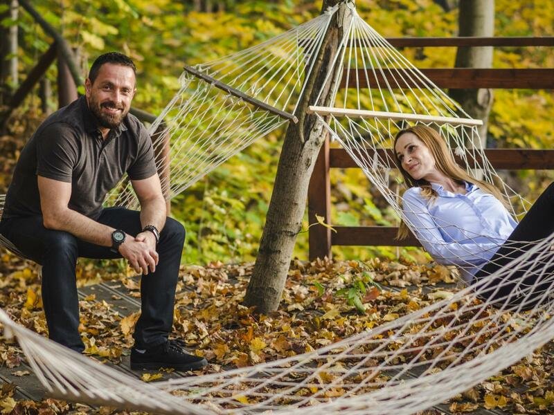 Skandinávské přírodní wellness s ubytováním*** v EKOParku Liberec