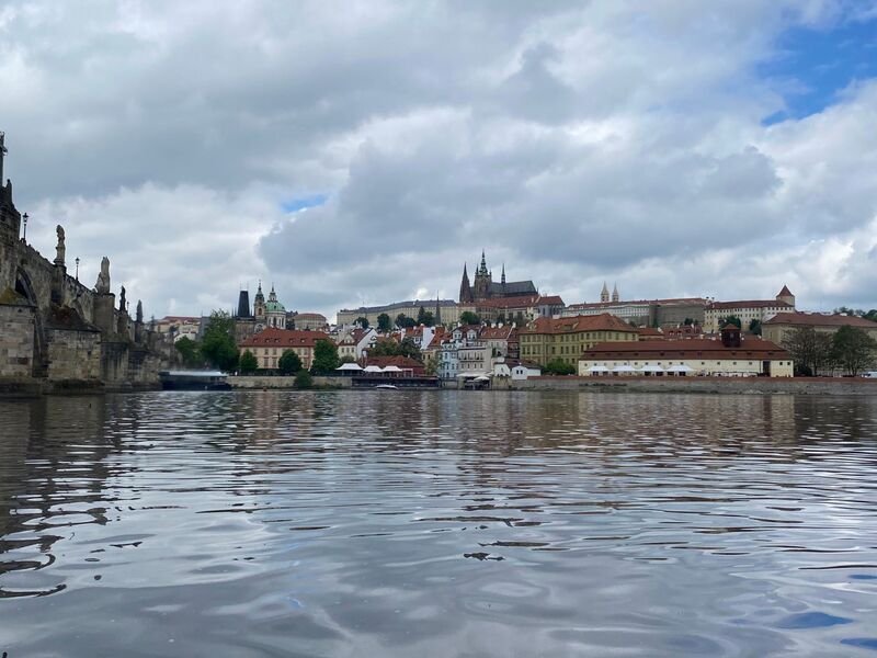 Plavba na lodi pražskými Benátkami