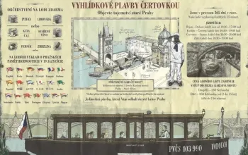 Plavba na lodi pražskými Benátkami