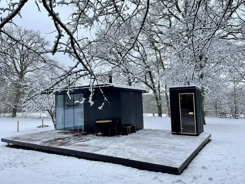 Ubytování: Tiny house s vlastní saunou