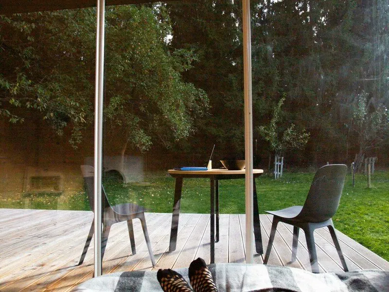 Ubytování: Tiny house s vlastní saunou