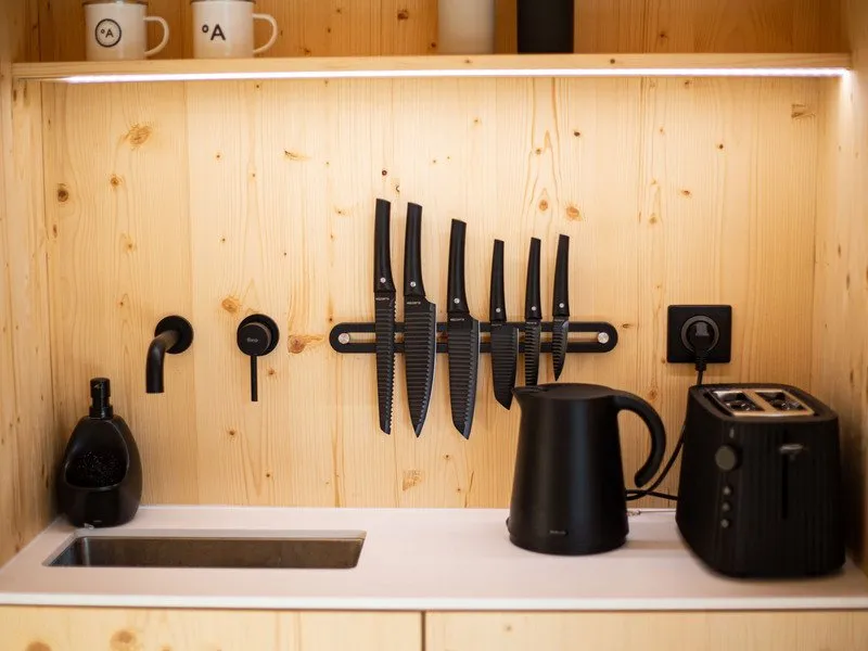 Ubytování: Tiny house s vlastní saunou