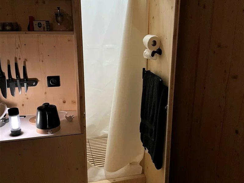Ubytování: Tiny house s vlastní saunou