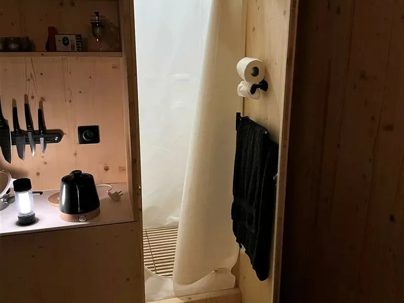 Ubytování: Tiny house s vlastní saunou
