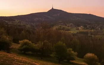 Ubytování v treehousu se saunou a výhledem na Ještěd