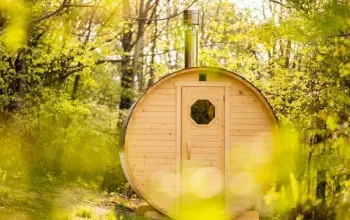 Ubytování v treehousu se saunou a výhledem na Ještěd