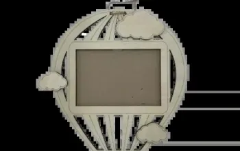 Balónový fotorámeček
