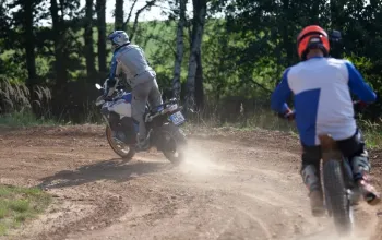 Motorky na trialové trati s mistrem ČR: Pardubický kraj