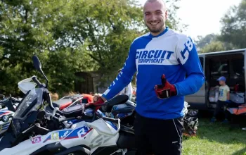 Motorky na trialové trati s mistrem ČR: Pardubický kraj