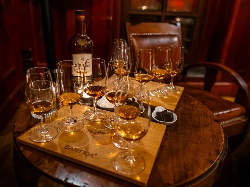 Degustace 6 rumů pro znalce a pokročilé, Praha