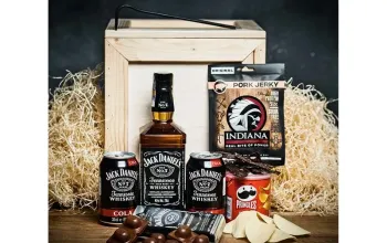 Bedna s whiskey Jack Daniel’s