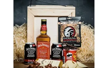 Bedna s whiskey Jack Daniel’s Fire