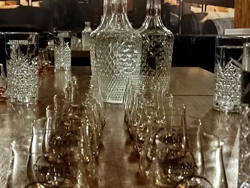 Degustace rumu v Cubana baru, Brno