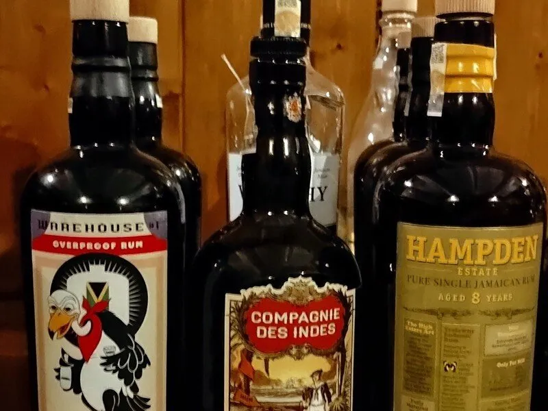 Degustace rumu v Cubana baru, Brno
