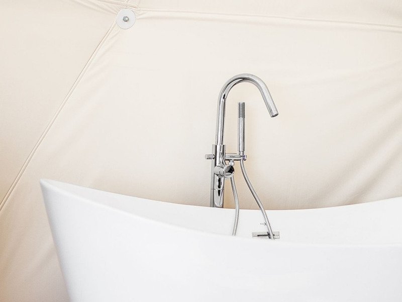 Glamping v Beskydech s wellness a snídaní