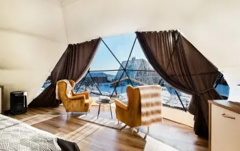 Glamping v Beskydech s wellness a snídaní