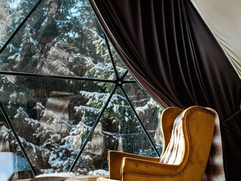 Glamping v Beskydech s wellness a snídaní