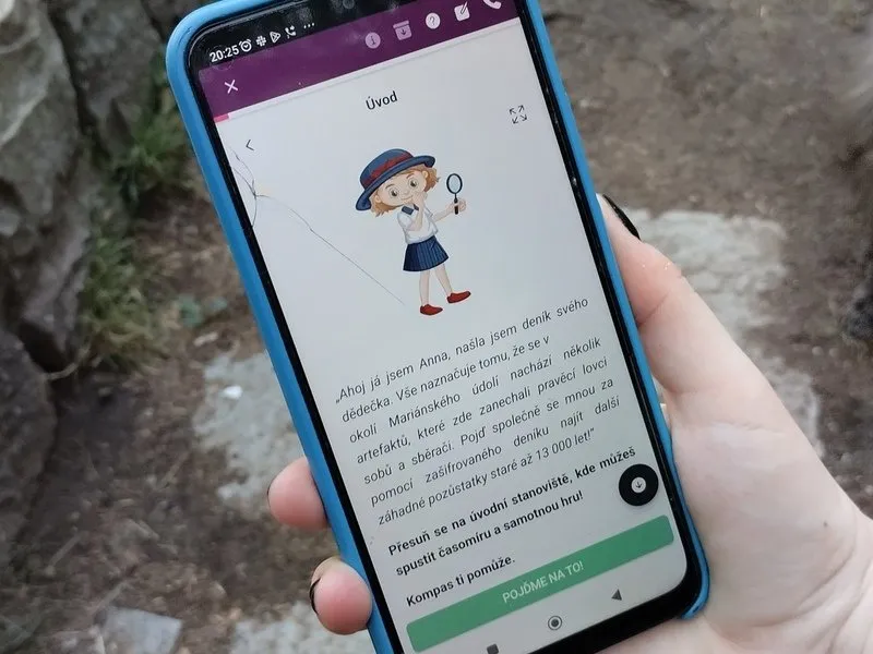 Cesta za pravěkým pokladem: Venkovní úniková hra