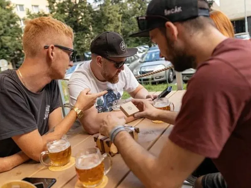 Venkovní úniková hra Tour de beer