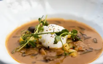 Čtyřchodové menu v restauraci Chateau Ctěnice