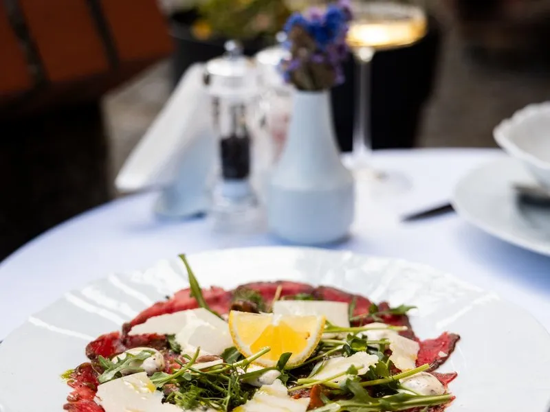 Čtyřchodové menu v restauraci Chateau Ctěnice